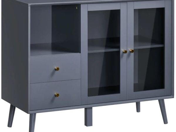 Sideboard Buffet, Storage Cabinet with Drawers, Op - Main image