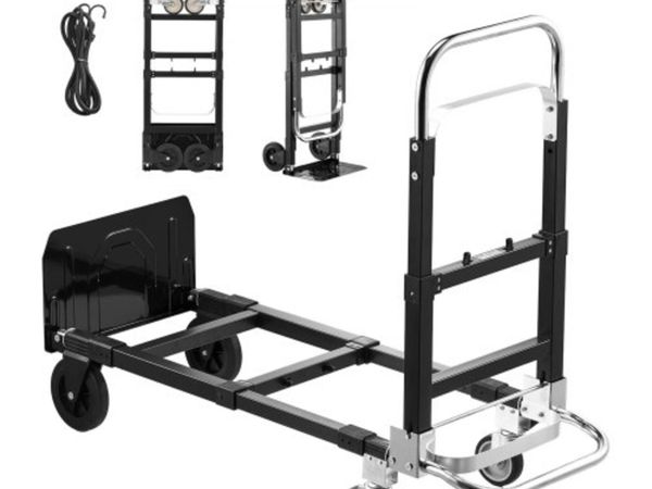 2 in 1 Folding Hand Truck, 226.9 kg Load Capacity - Main image