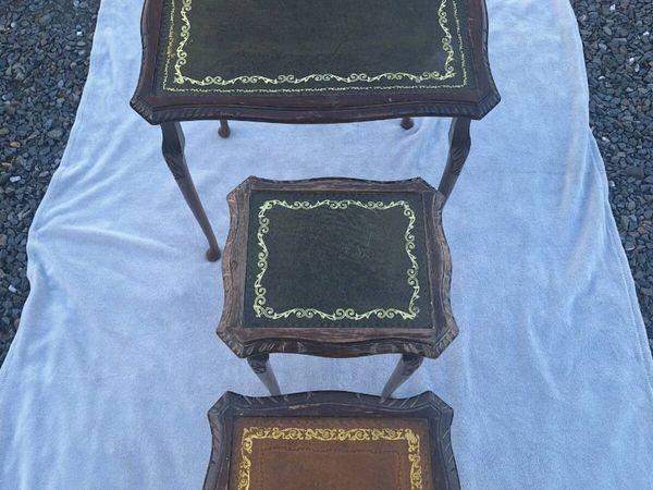 3 Tables – Leather Tops - Main image