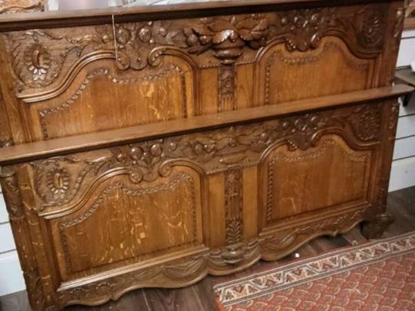 French bed frame 140/200 cm. - Main image