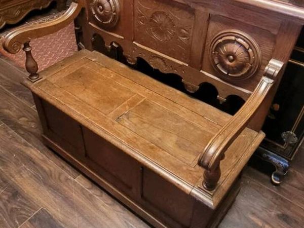 French Oak bench - Main image