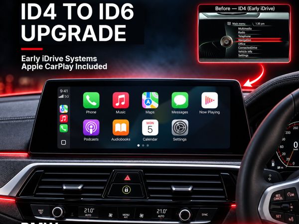 BMW ID4 to ID6 Upgrade with Apple CarPlay – Dublin - Main image