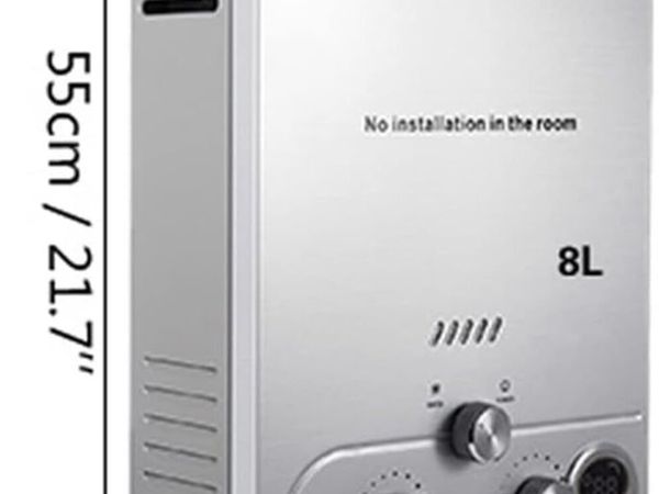 8L Propane Tankless Water Heater Instant Heat - Main image