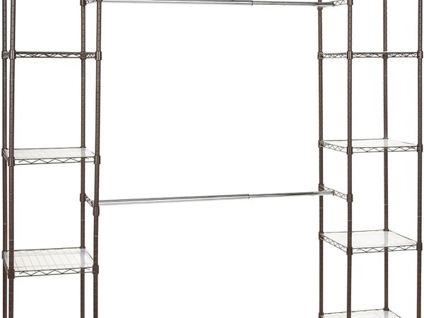 Expandable Wardrobe and Closet Organiser Rail - Main image