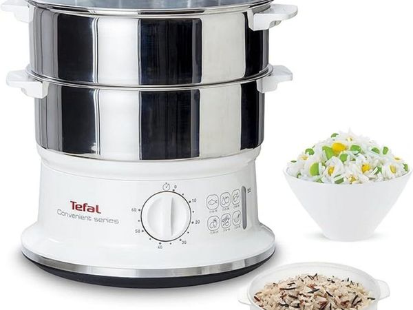 Steam Cooker 2 Stainless Steel Containers - Main image