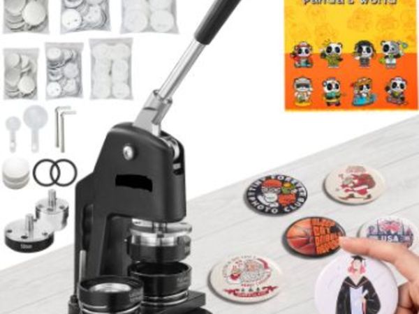 Button Maker Machine, Multiple Sizes - Main image