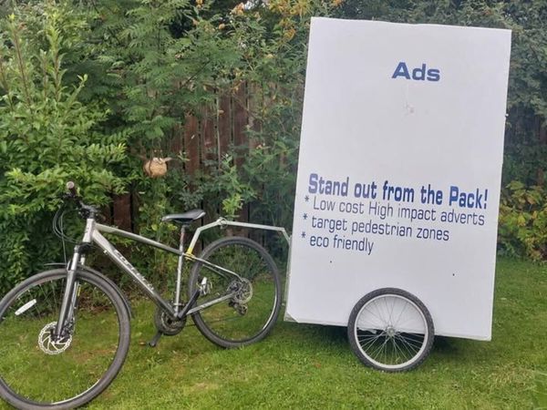 Advertising Trailer for a bicycle - Main image