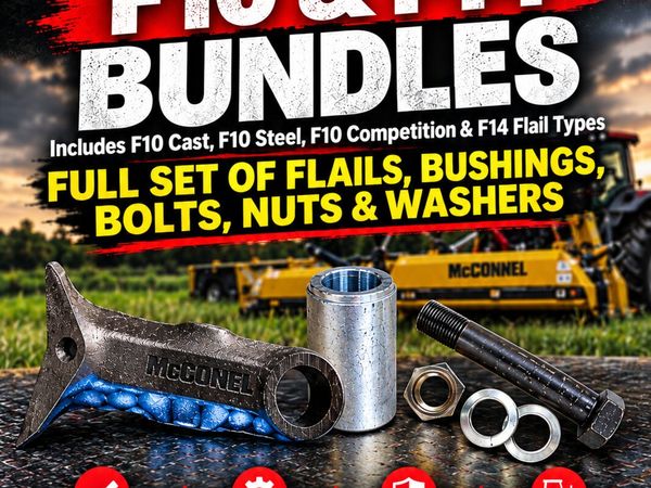 McConnel F10 & F14 Flail Bundles - Main image