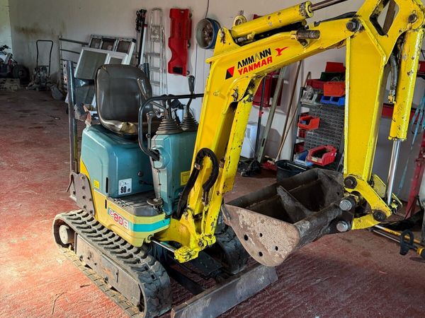 Micro digger mini digger - Main image