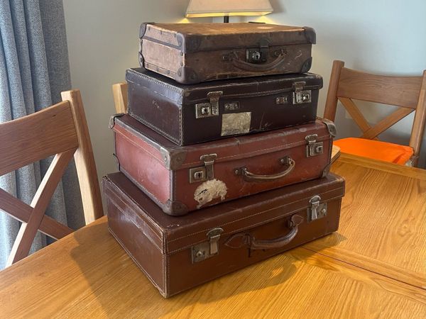 Antique/Vintage Travel Suitcases - Main image