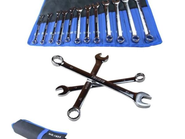 Brand New Bergen 12Pc Combination Spanner Set - Main image