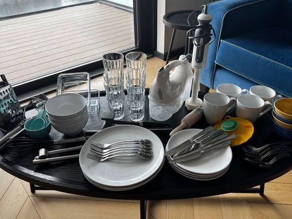 Kitchen Bundle Crockery Glasses Cutlery Utensils Small Appliances - Main image
