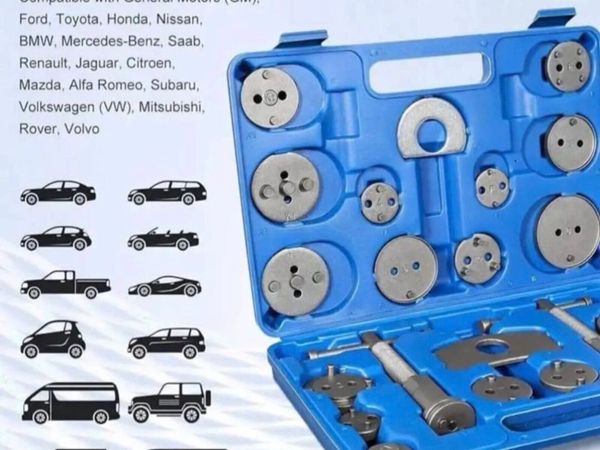 Brand New 22Pc Brake Caliper Wind Back Kit - Main image