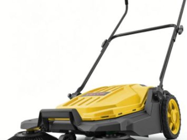 Walk-Behind Hand Push Floor Sweeper - Main image