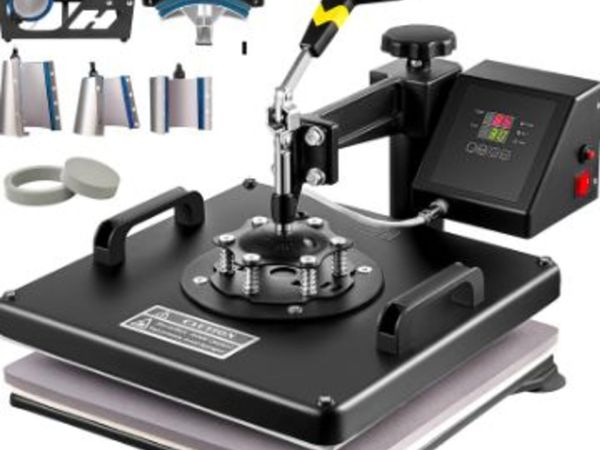 Heat Press 8 in 1 Heat Press Machine 38x38cm - Main image