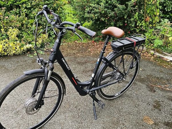 Electric bike – Devron 28126, matt black - Main image