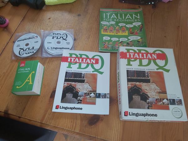 Italian Language Lingaphone Audio CD & Book set - Main image