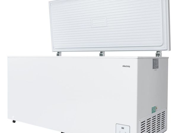 electriQ 500 Litre Chest Freezer - White - Main image