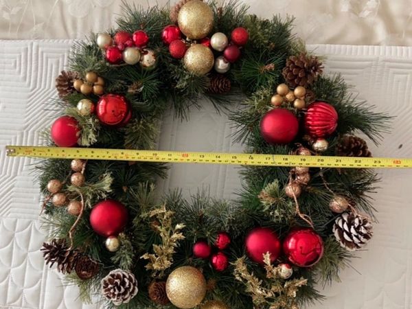 Christmas door wreath - Main image