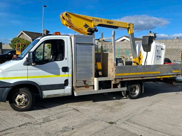 Iveco 50ci5 2 axle rigid body tower - Main image