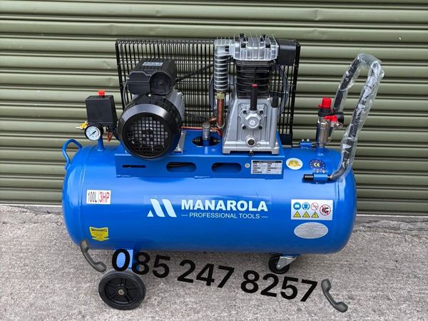 Brand New Manarola 100L Compressor - Main image