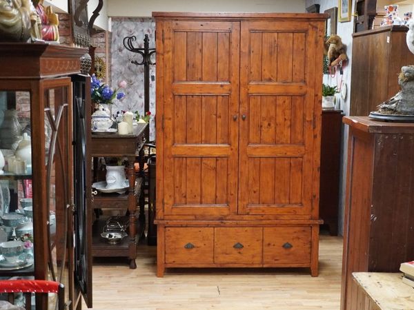 Irish Coast Reclaimed Wood Wardrobe - Main image
