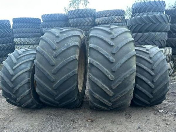 Michelin 900/50R42 & 710/55R30 10 Stud Wheels - Main image