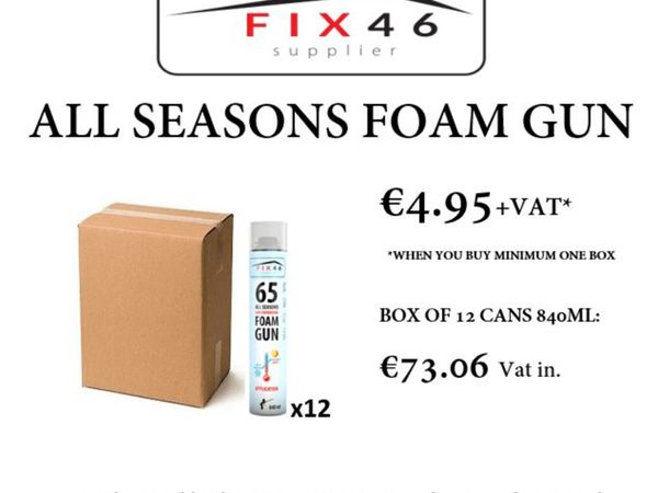 💥Insulation Foam for Windows and Doors €4.95+Vat - Main image