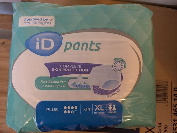 iD Pants Plus XL Adult Incontinence Pants/Nappies - Main image