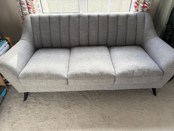 Grey Three Seater Couch - Main image