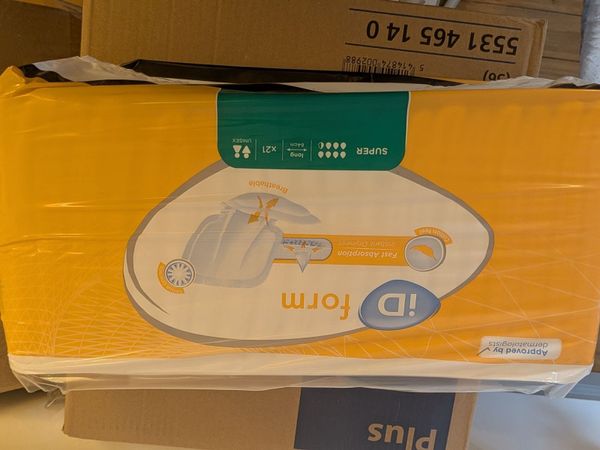 iD Form Adult Incontinence Pads – 21 Pack - Main image