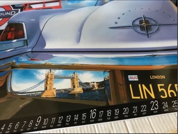 Classic US cars- Henry Ford Calendar 1991 - Main image