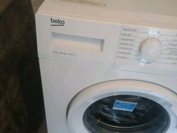 beko 6kg washing machine - Main image