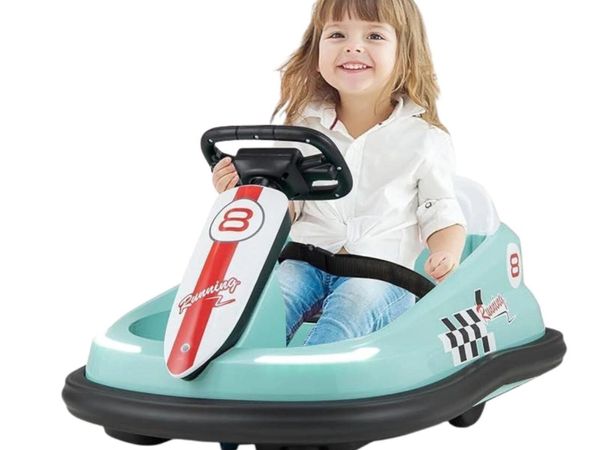 BumperBoo 6V Bumper Car Green - Main image