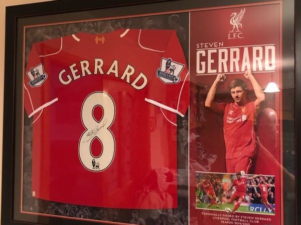 Steven Gerrard Signed Jersey - Main image