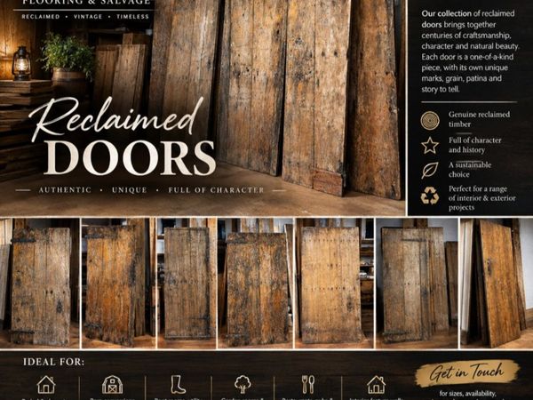 Reclaimed Doors — Character That Can’t Be Recreate - Main image