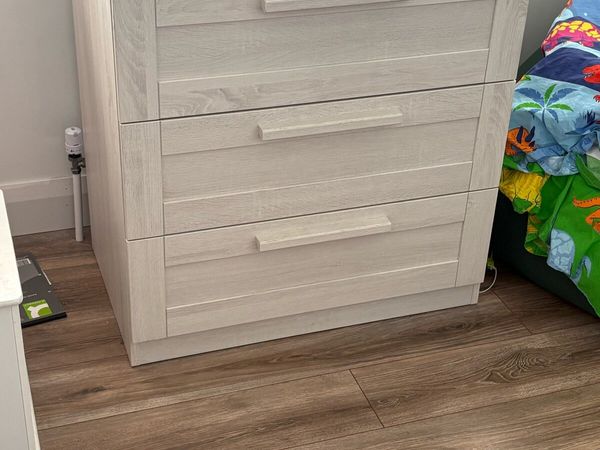 Mamas and Papas wardrobe and changing table - Main image