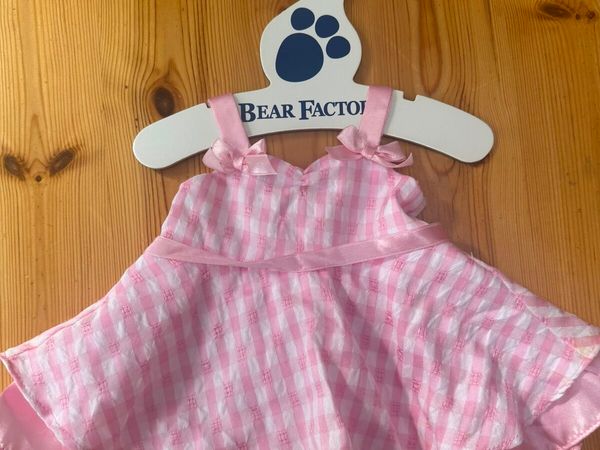 White Build a Bear teddy. - Main image