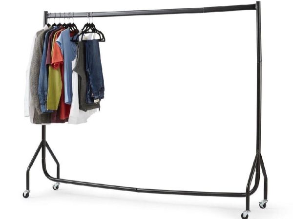NEW 6ft Garment Clothes Rail Heavy Duty - Main image