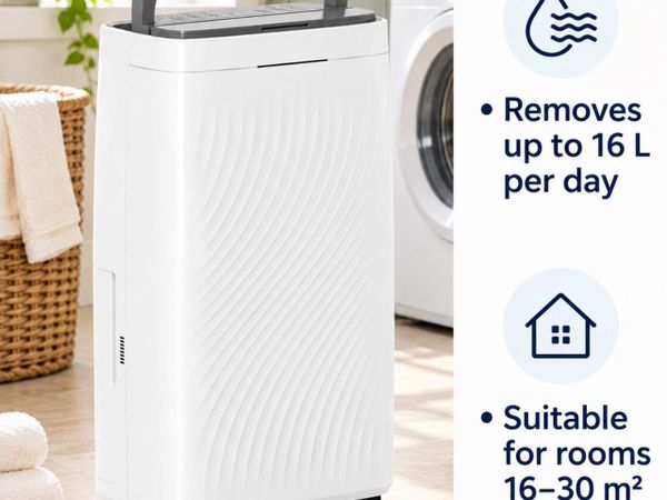 16L Day Dehumidifier with Activated Carbon Filter - Main image