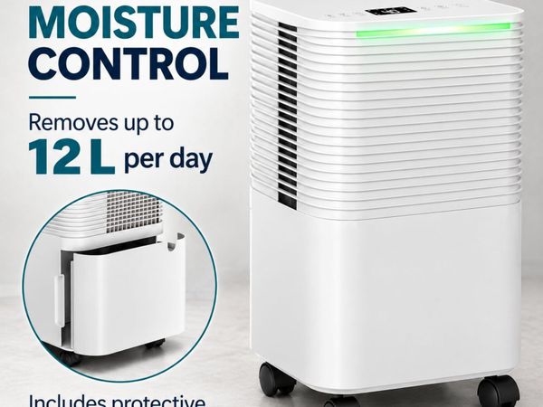 12L Day Dehumidifier for Bedrooms, Bathrooms and S - Main image