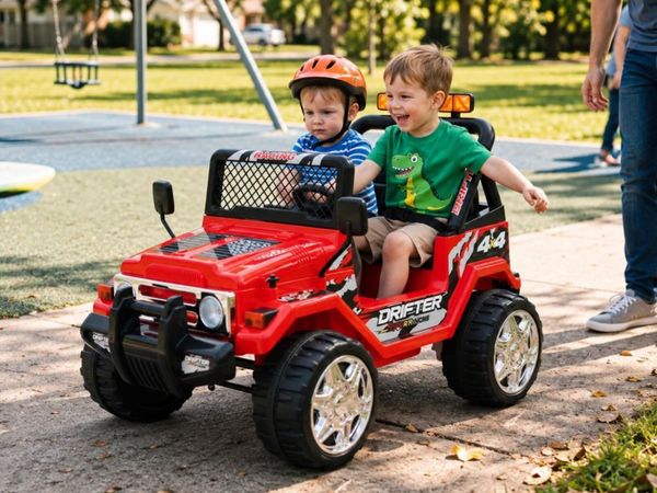 Drifter Raptor Powerful 12V Electric Ride on Jeep - Main image