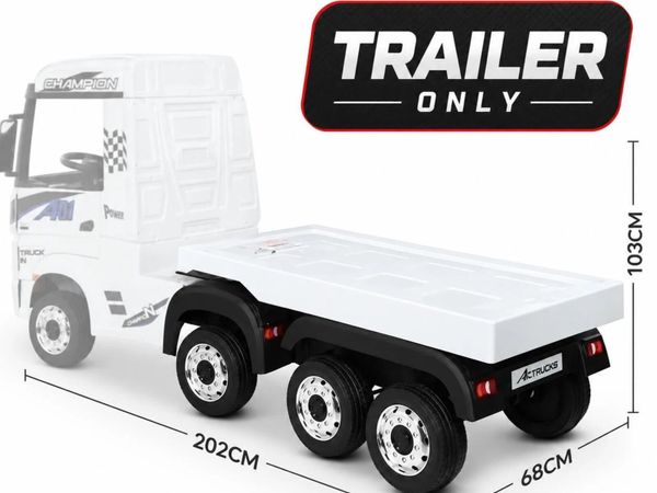 Mercedes Actros Trailer White - Main image