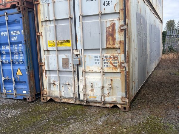 40ft x 8ft shipping container - Main image