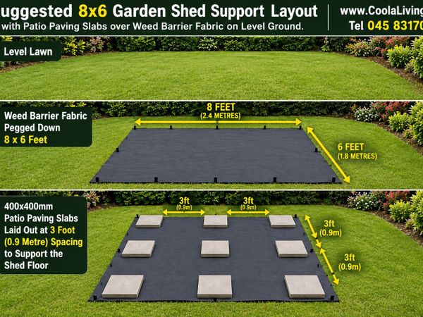 🏡 8x6 DELUXE TIMBER APEX GARDEN SHED - Main image