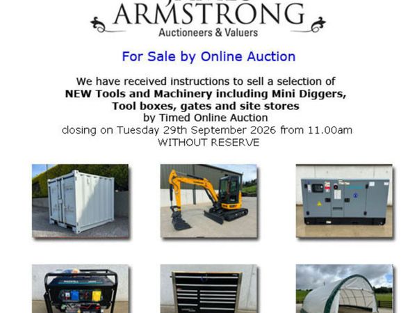 Storage Container Auction **Bidding Now Live** - Main image