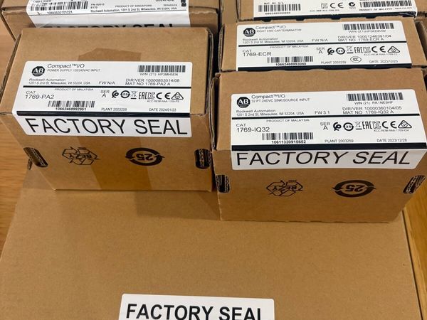 New Allen-Bradley PLC, HMI & Compact I/O Parts - Main image