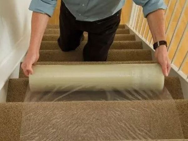 Carpet Protection Film 600mm x 50mtr. - Main image