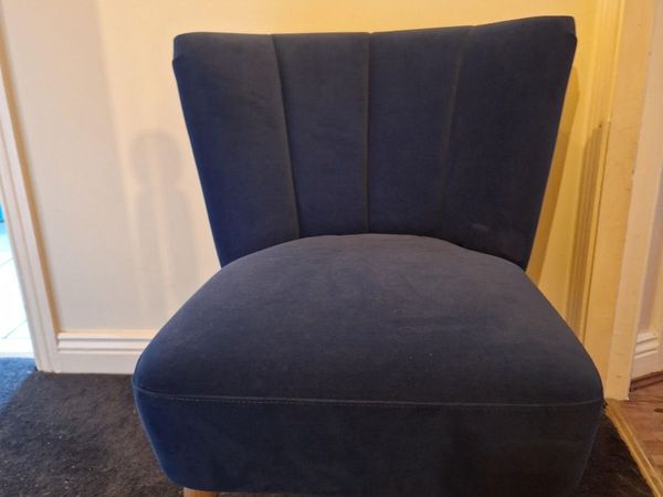Blue Bedroom chair - Main image