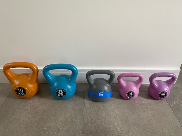 Kettlebells 10kg 8kg 6kg 4kg - Main image